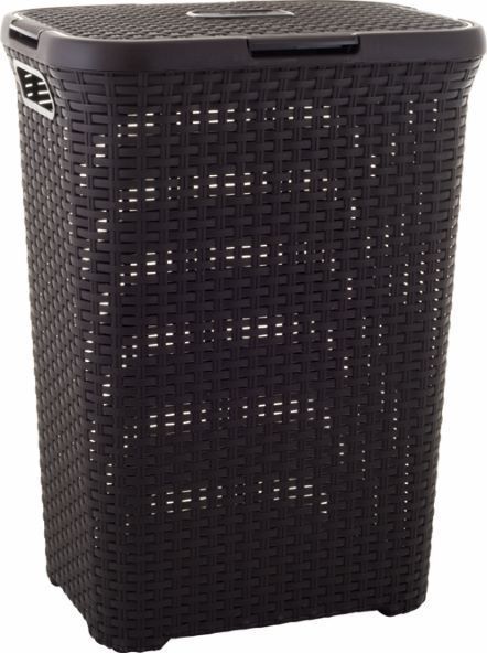 Koš za perilo RATTAN STYLE 60L - rjav