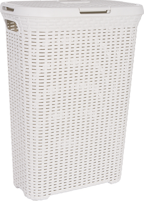 Koš za perilo RATTAN STYLE 40L - kremast