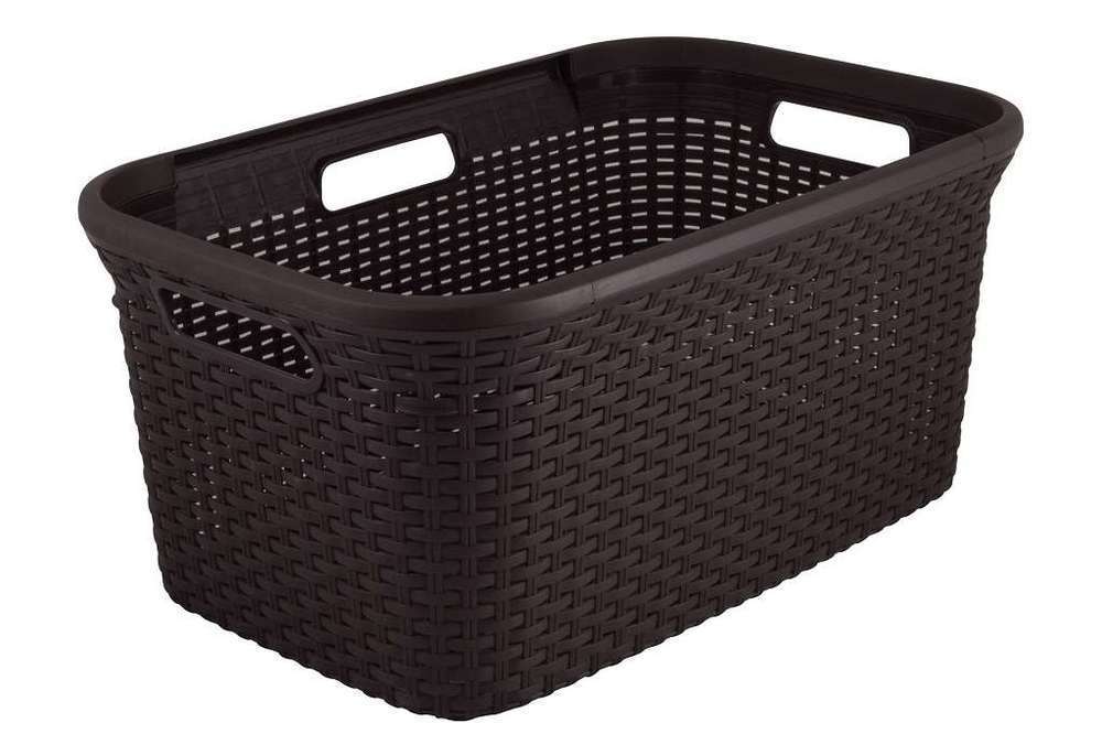 Koš za čisto perilo RATTAN STYLE 45L - rjav