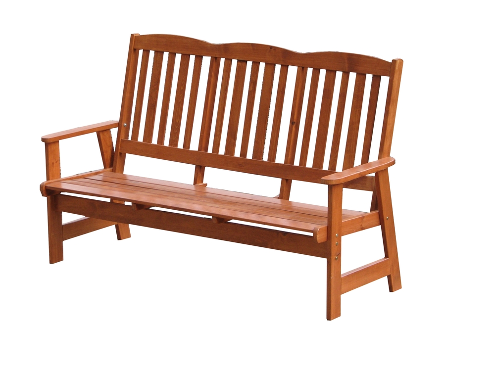 Lesena vrtna klop LUISA