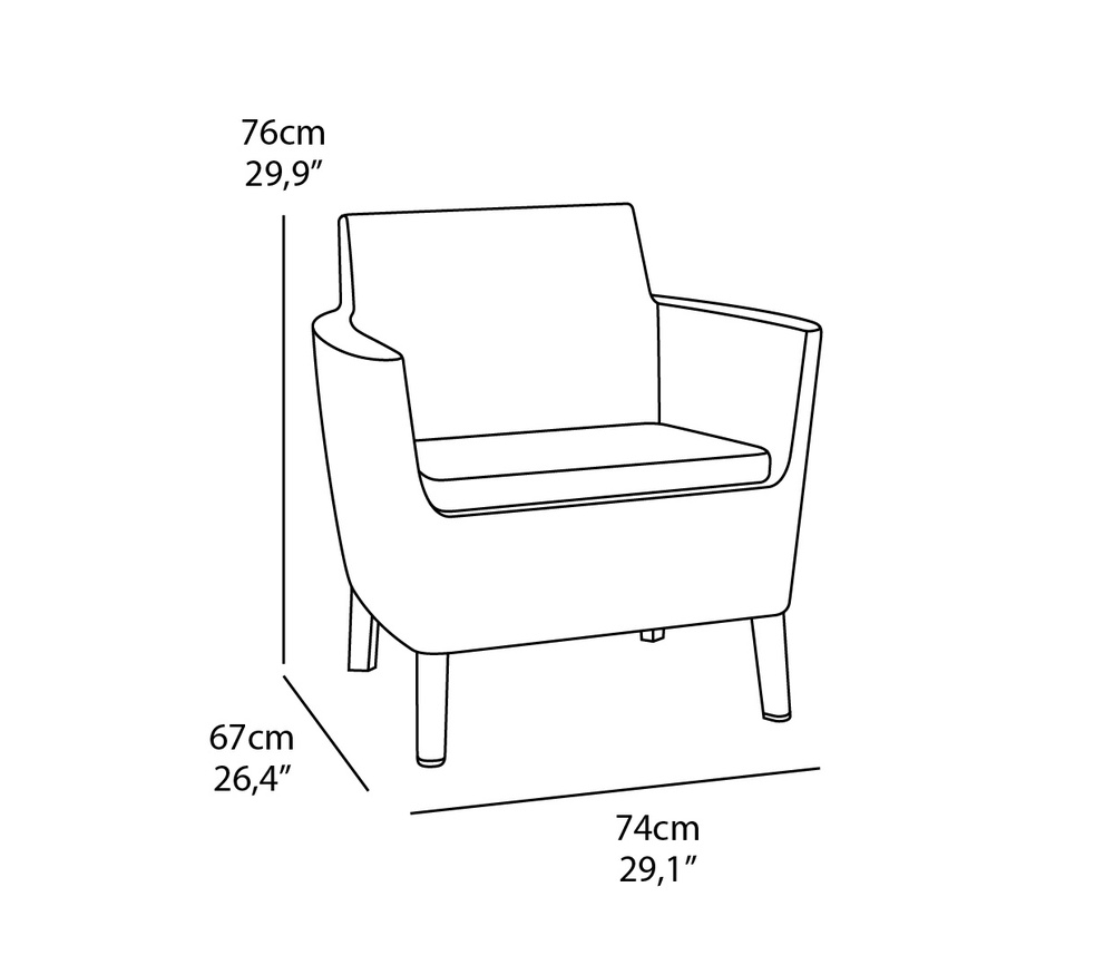 SALEMO 3 seater Rojaplast (foto 7)