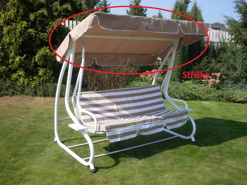 Stříška DE LUXE houpačce Rojaplast (foto 10)