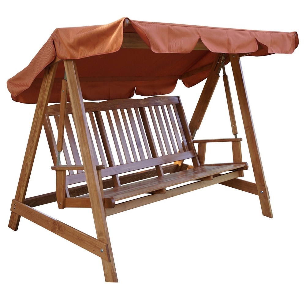 Lesena vrtna gugalnica LUISA