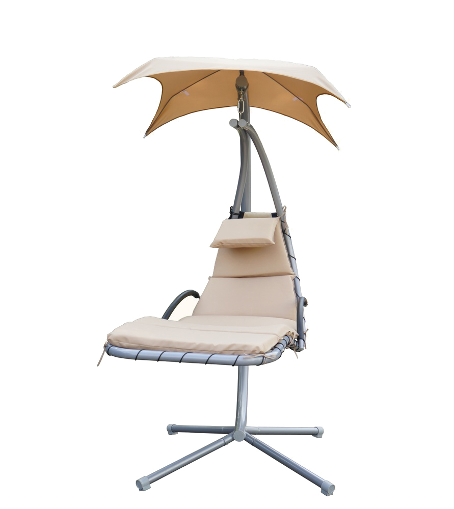 BINDING 6119 kovinska vrtna gugalnica - bež