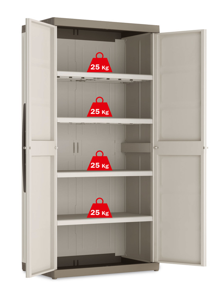 Zahradní skříň EXCELLENCE HIGH XL Rojaplast (foto 5)