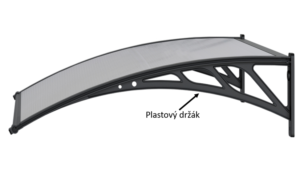 Přístřešek Držák pro vchodový Rojaplast (foto 10)