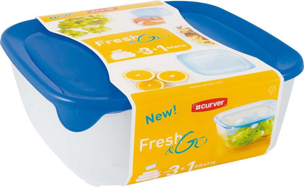 komplet FRESH&GO 0,8L + 1,7L + 2,9L + 0,25L