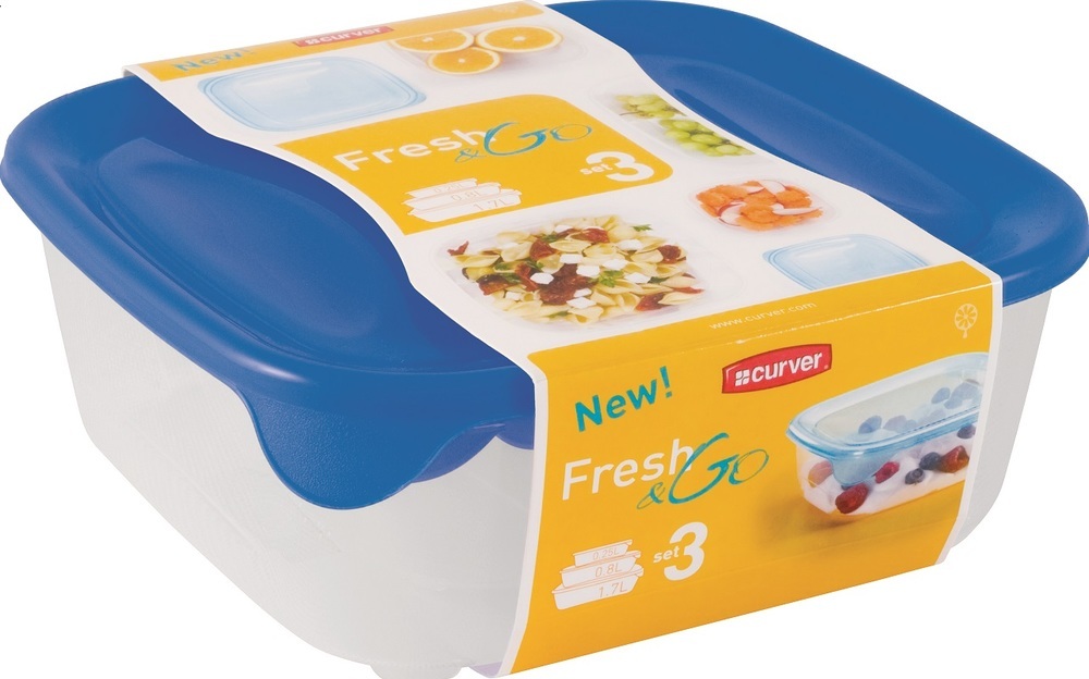 set FRESH&GO 0,25L+0,8L+1,7L