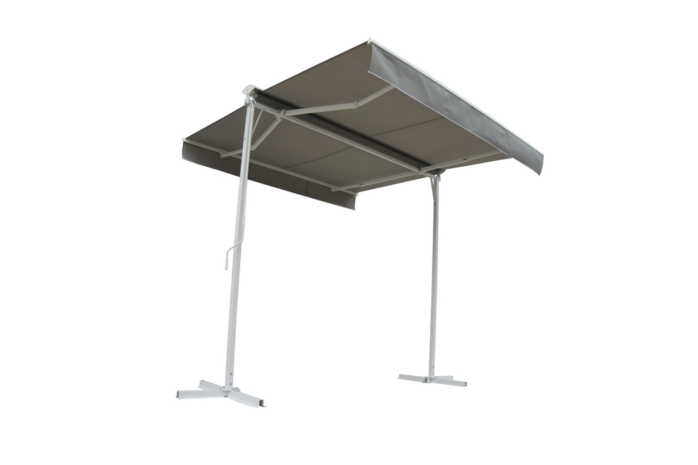 Nadstrešek 4x3m SIVA (P4512) - prostostoječ