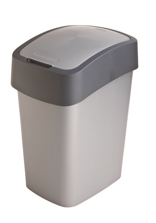 FLIPBIN 9L Koš za smeti - siv