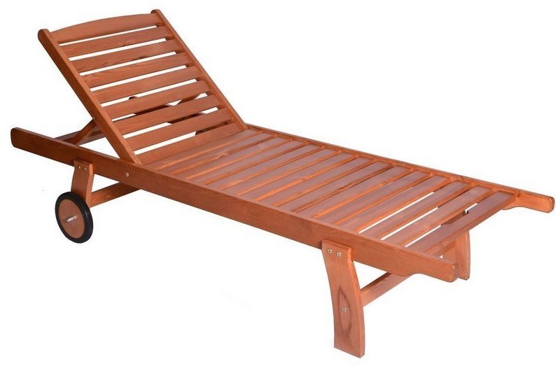 Leseni ležalnik LUISA