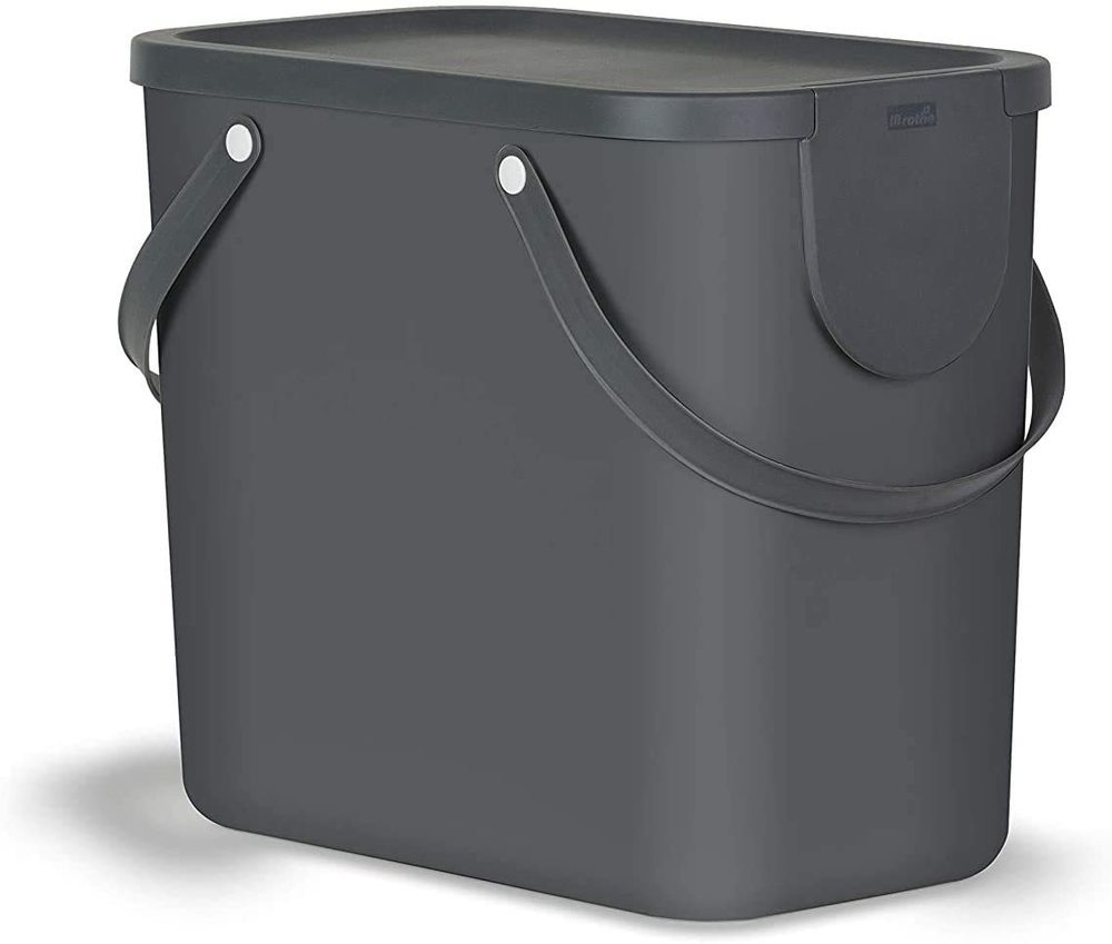 Sistem za sortiranje odpadkov ALBULA škatla 25L - antracit