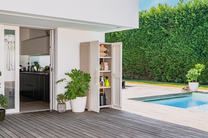 Zahradní skříň GROOVE TALL Rojaplast (foto 10)