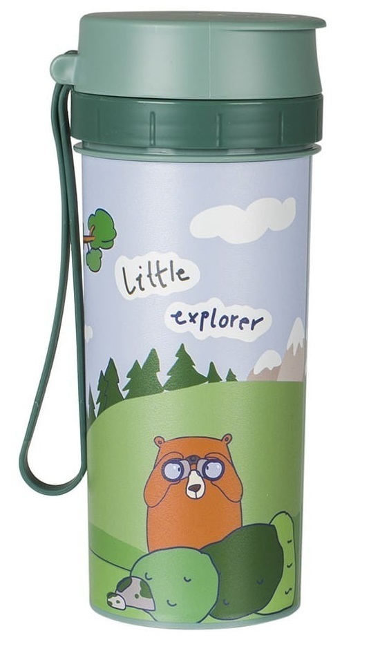 Steklenica 0,4 l KIDS EXPLORER - zelena