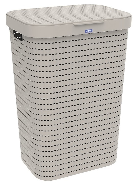Koš za perilo COUNTRY 55 L - cappuccino