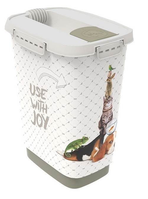 Posoda za brikete CODY 10L - kremasta