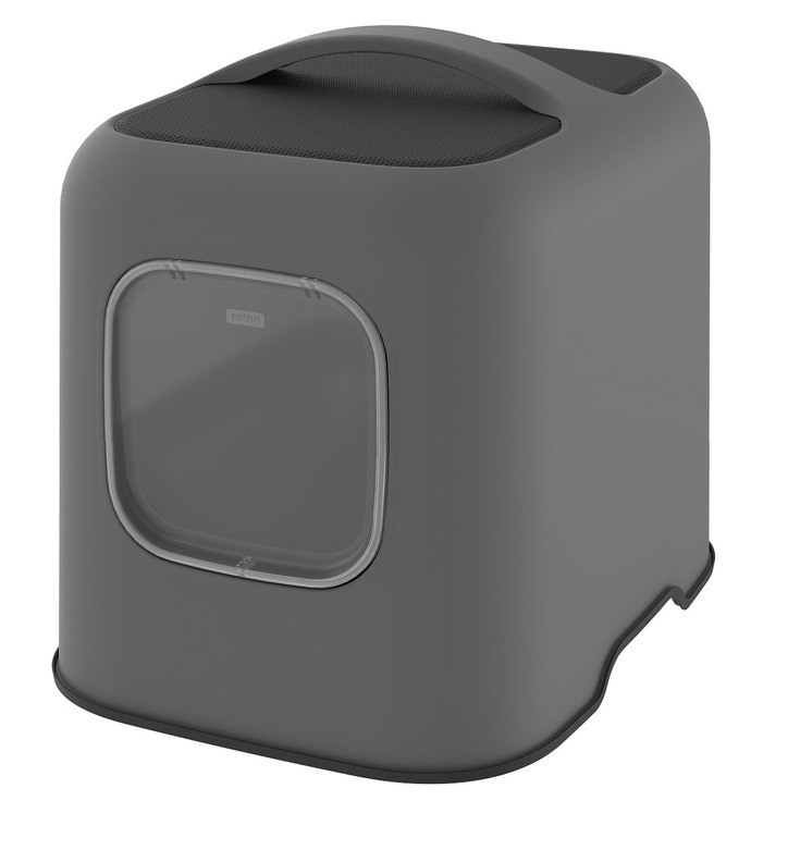 BELI WC za mačke - antracit