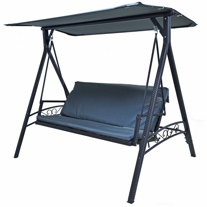 houpacka rattan s poduskou