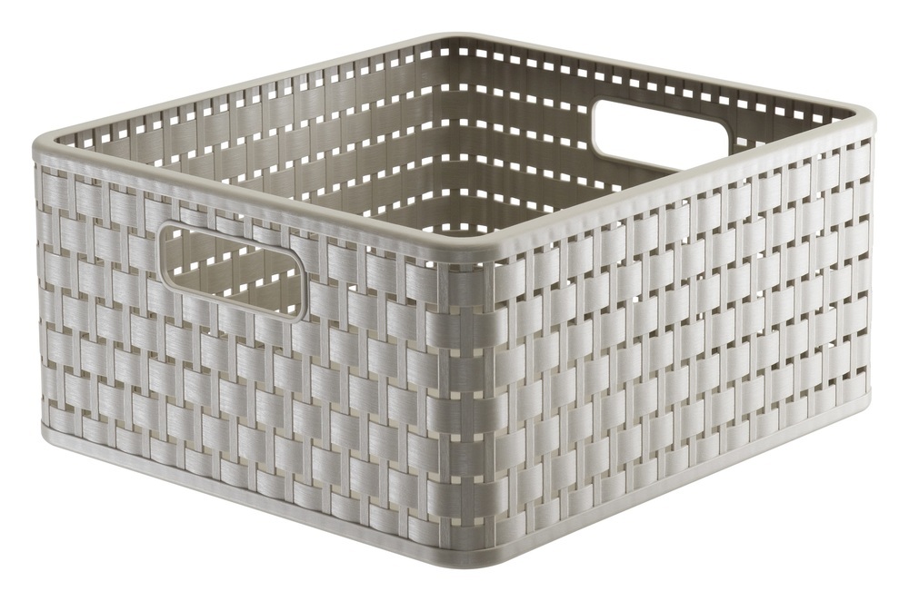 Posoda za shranjevanje COUNTRY square 14L - cappuccino