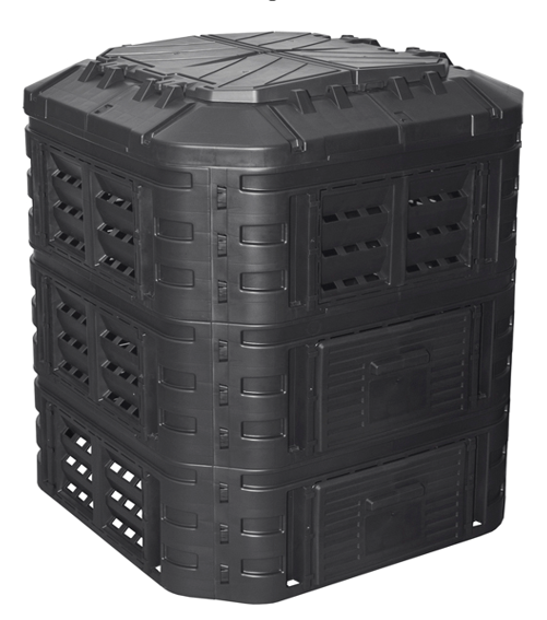 Kompostnik MODULAR 860 L - črn