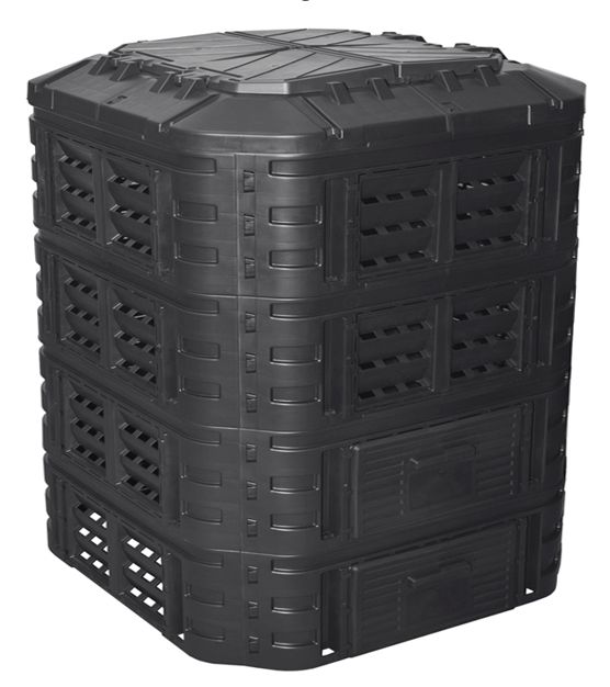 Kompostnik MODULAR 1120 L - črn