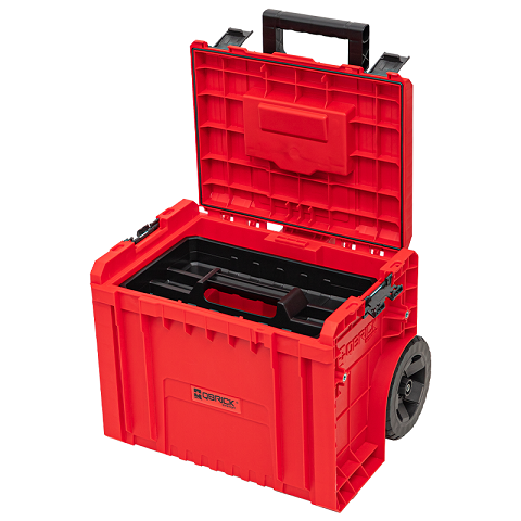 Úložný box QBRICK SYSTEM PRO HD Cart 2.0 Red Ultra na nářadí s kolečky Rojaplast (foto 25)