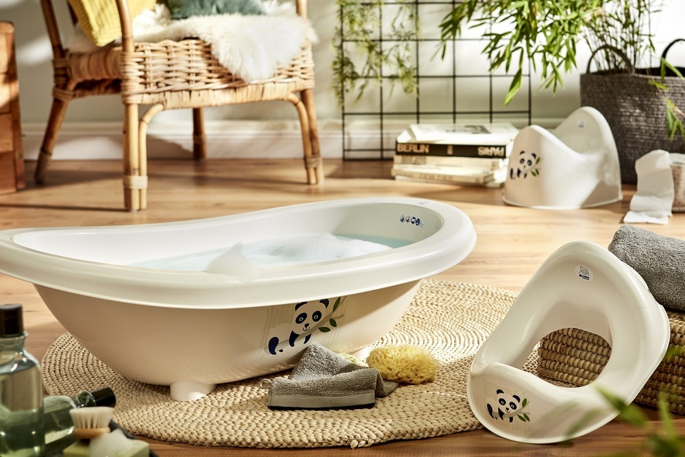 Straniščni sedež BIO s potiskom pande