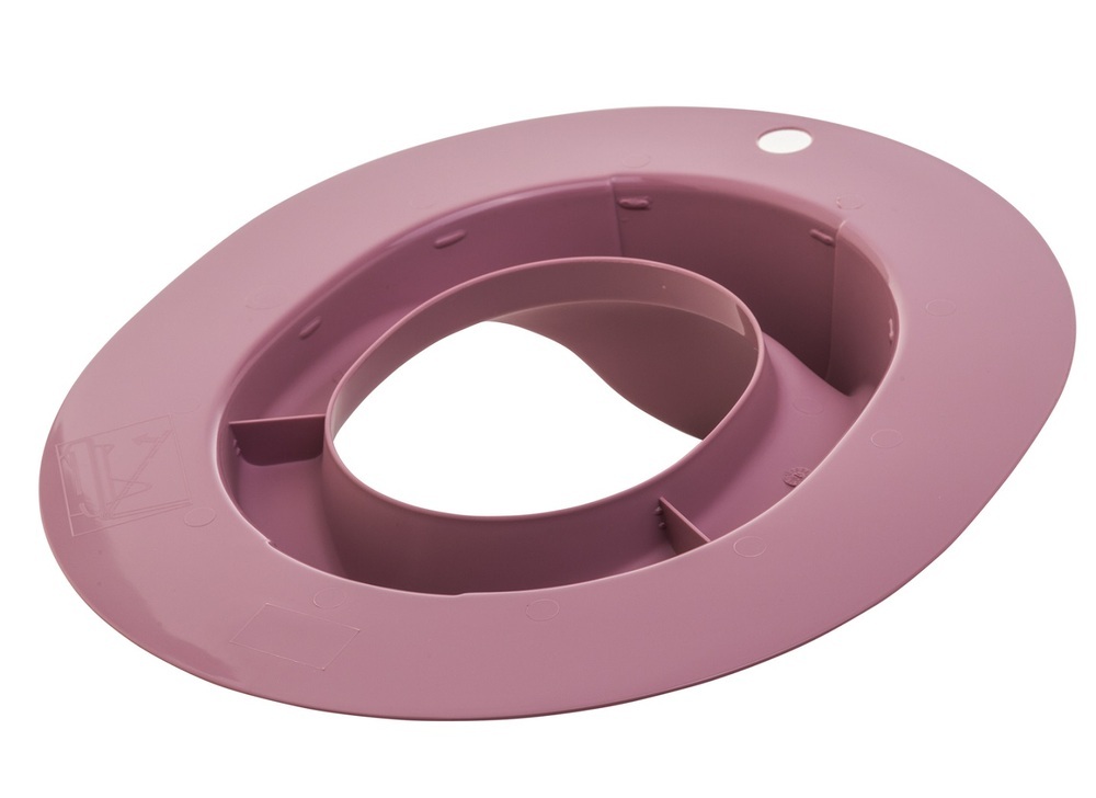 Bella Bambina straniščna školjka - stara roza