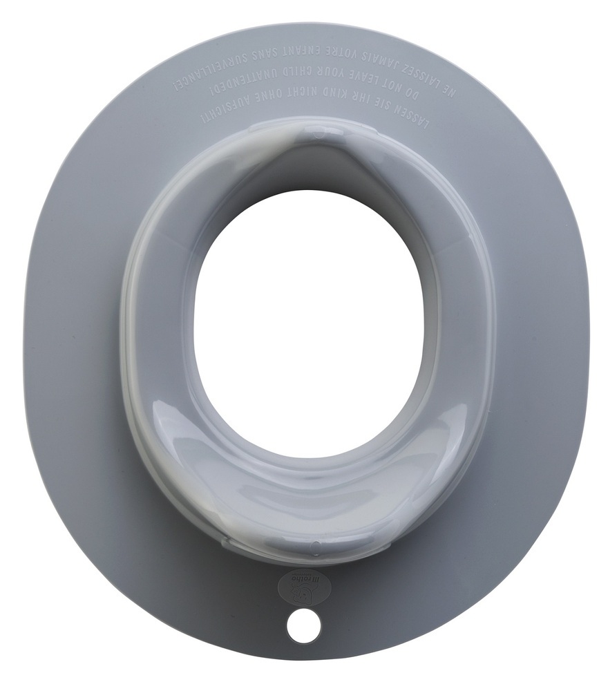 Bella Bambina straniščna školjka - siva