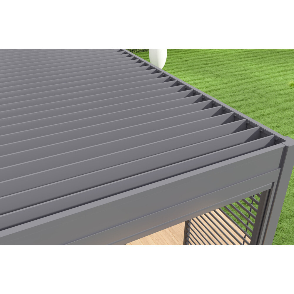 Bioklimatická pergola INTRO PLUS 4x3 m Rojaplast (foto 69)