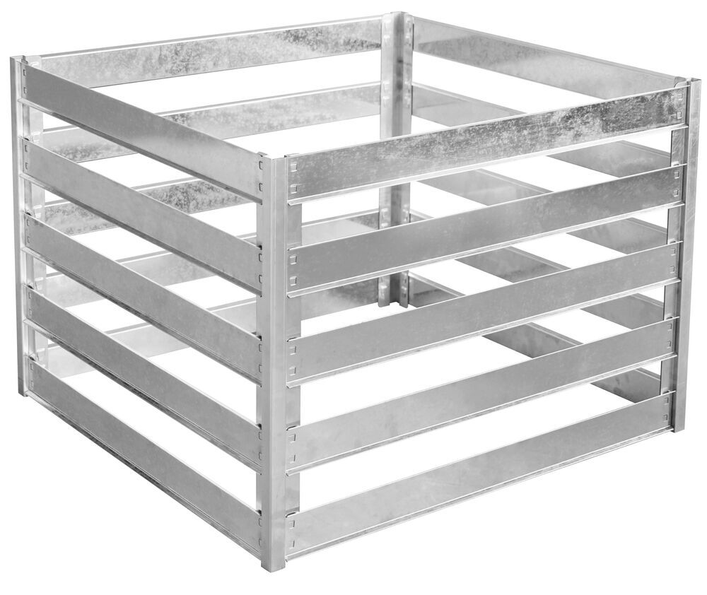 Kovinski kompostnik 560L 93x93x70cm