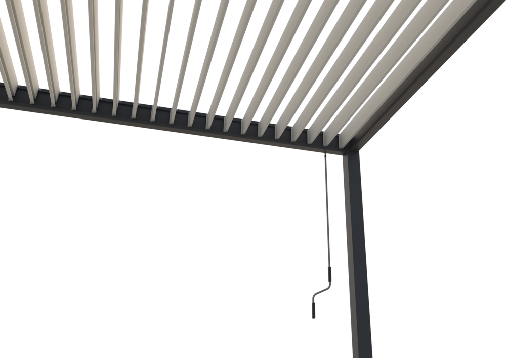 Bioklimatická pergola INTRO PLUS 4x3 m Rojaplast (foto 105)
