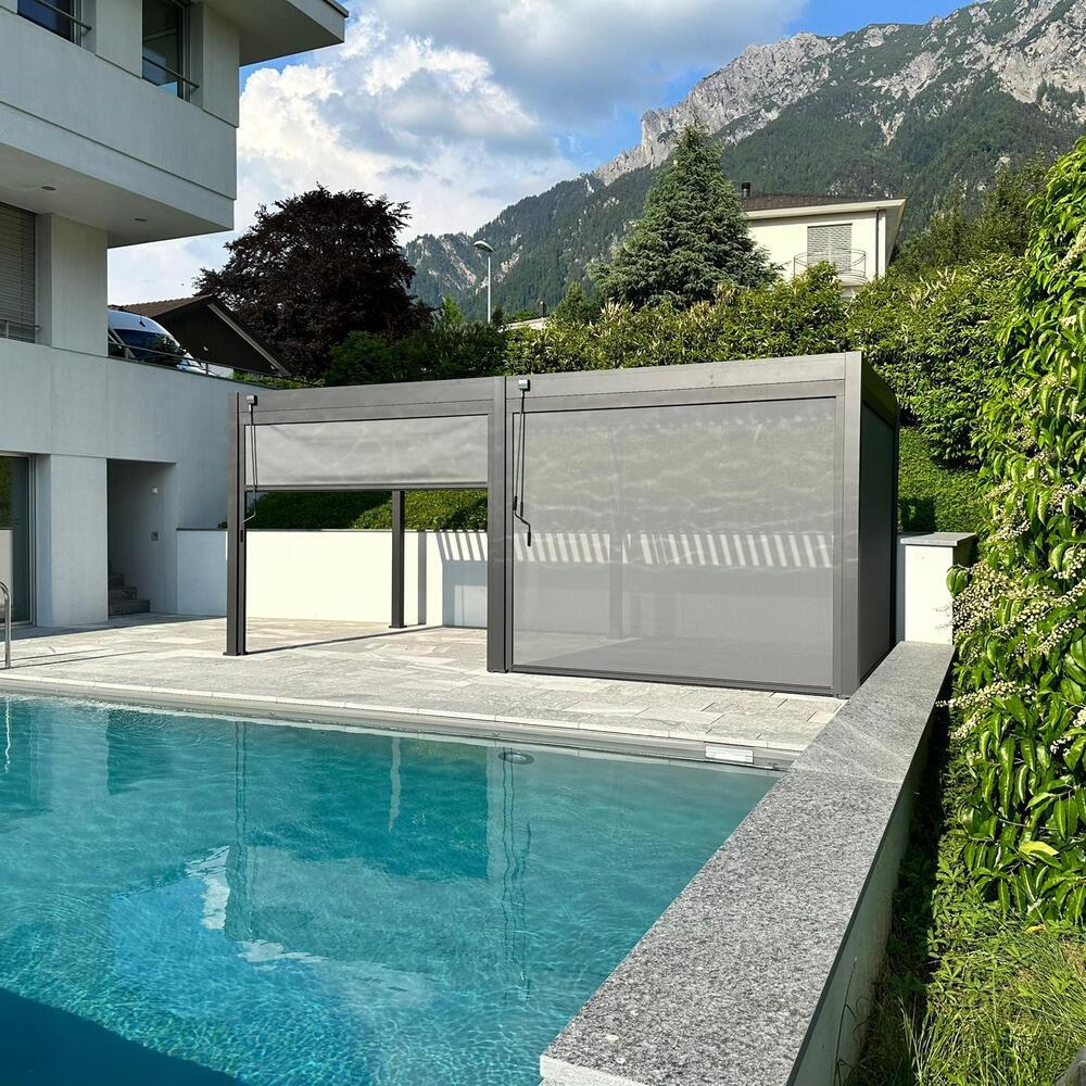 Bioklimatická pergola INTRO PLUS 4x3 m Rojaplast (foto 98)