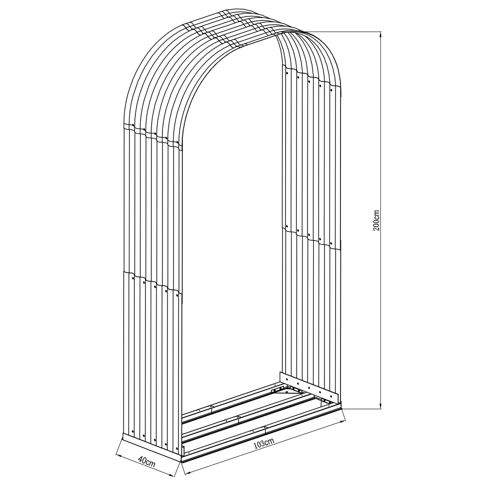Sončni balon 103x40x200cm