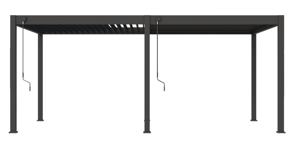 Bioklimatická pergola INTRO PLUS 4x3 m Rojaplast (foto 86)