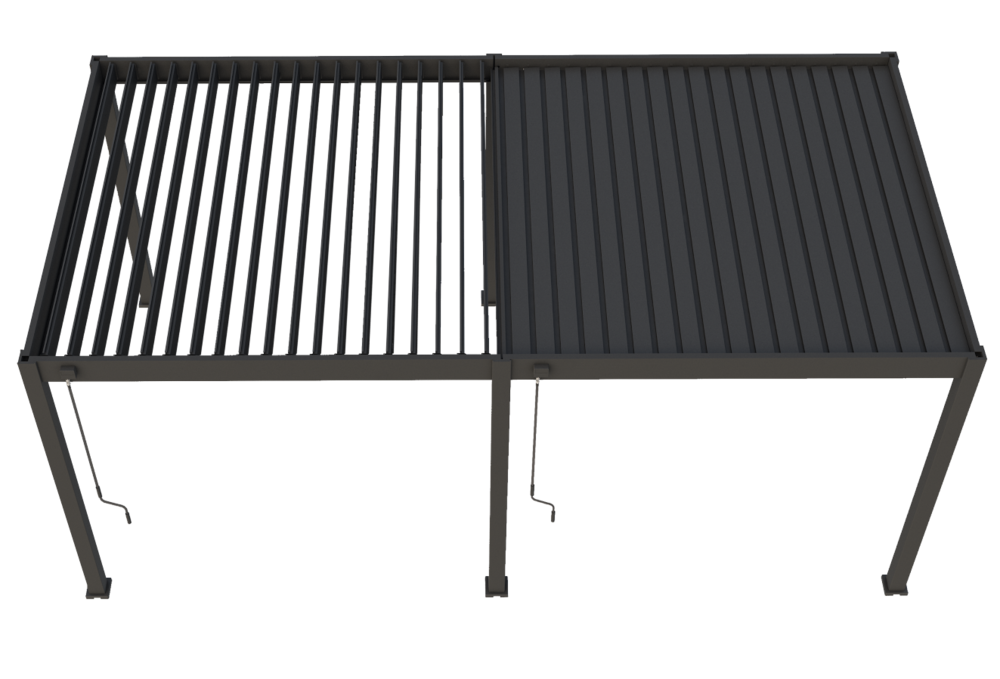 Bioklimatická pergola INTRO PLUS 4x3 m Rojaplast (foto 85)