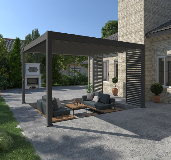 Bioklimatická pergola INTRO PLUS 4x3 m Rojaplast (foto 131)