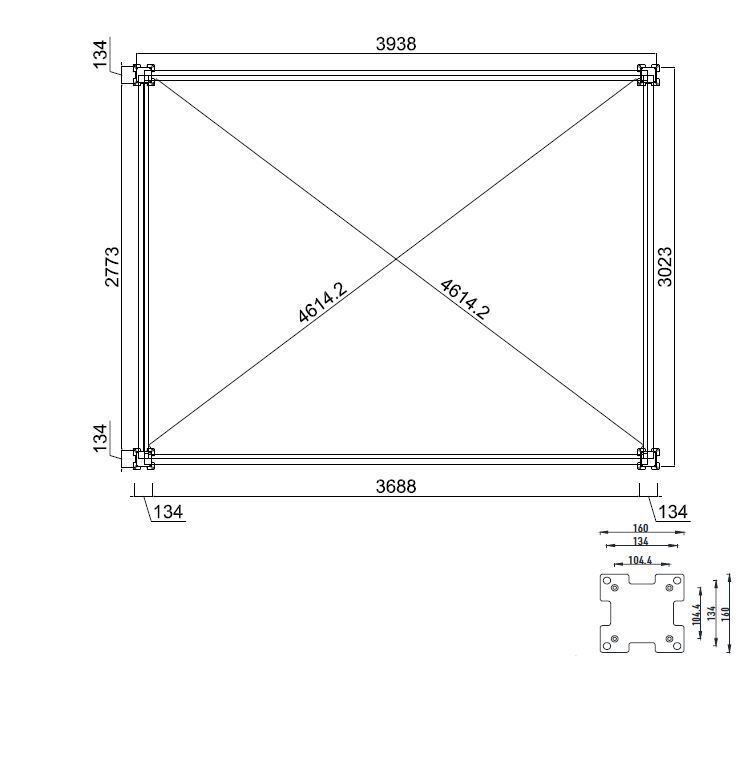Bioklimatická pergola INTRO NEO 4x3 m Rojaplast (foto 32)