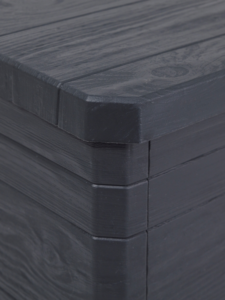 WOODYS plastična vrtna kutija za pohranu 90 L - grafit