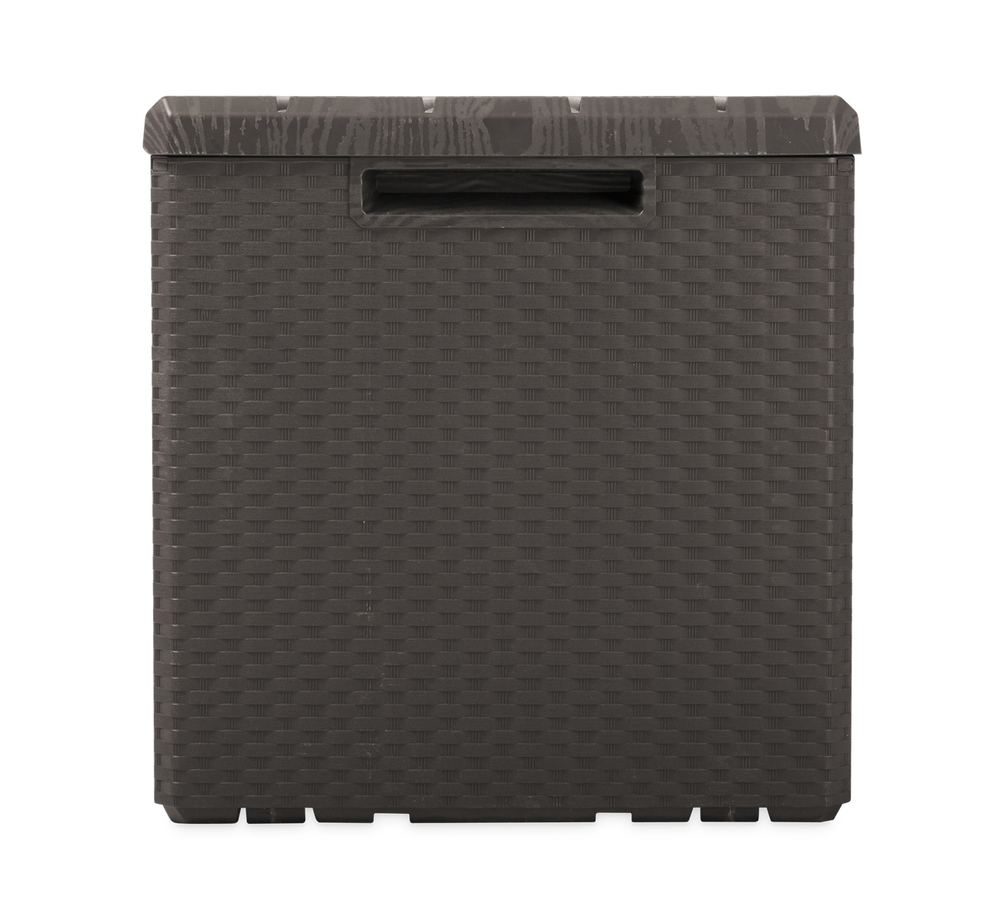 PORTOFINO vrtna plastična škatla za shranjevanje 340 L - rjava