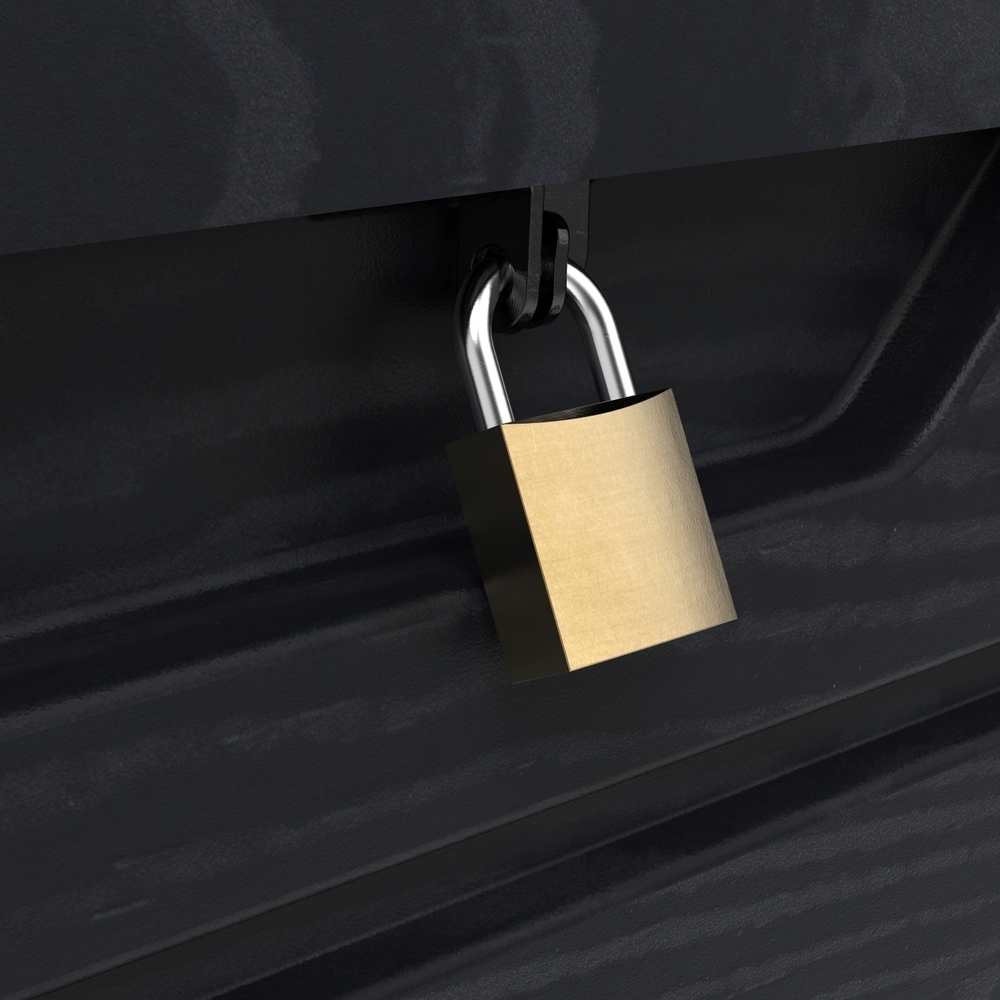 DOLOMITI 500 L vrtni plastični zaboj za shranjevanje - grafit