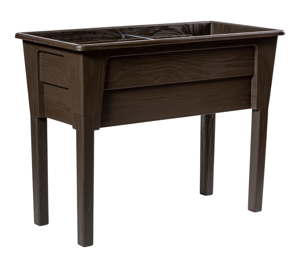 NIAGARA dvignjen plastični sadilnik - rjav