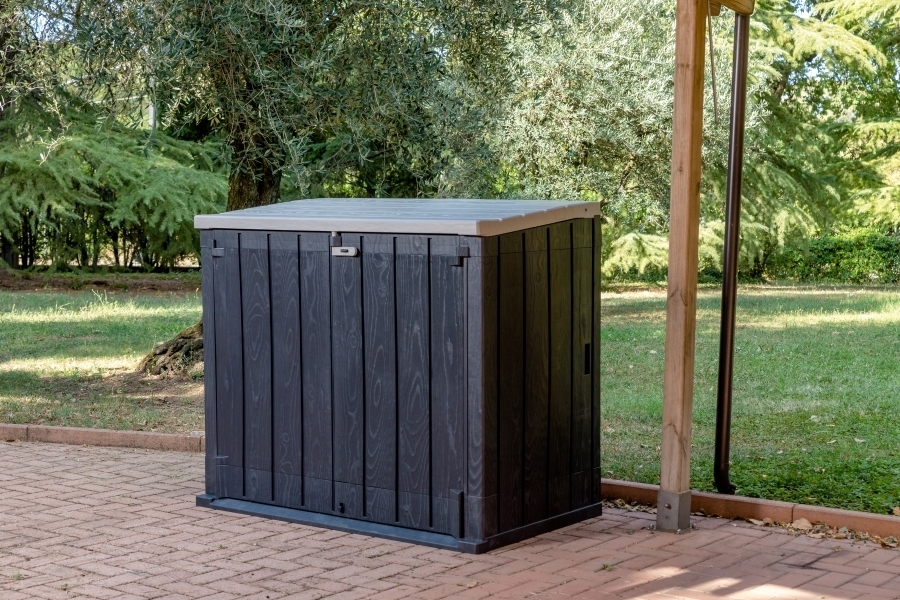 Plastična vrtna omara STORA WAY PLUS XL - grafit