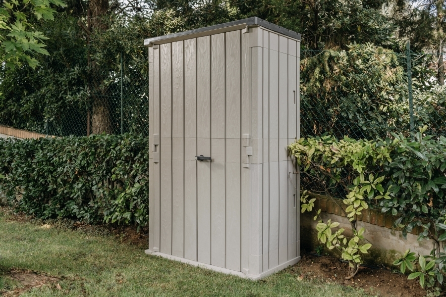 Vrtna omara STORA WAY HIGH iz plastike - bež