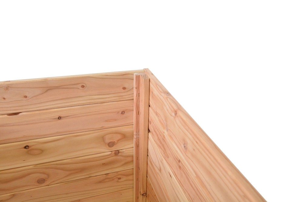 uzdignuta gredica PREMIUM ARIŠ 70x70x50cm drvena