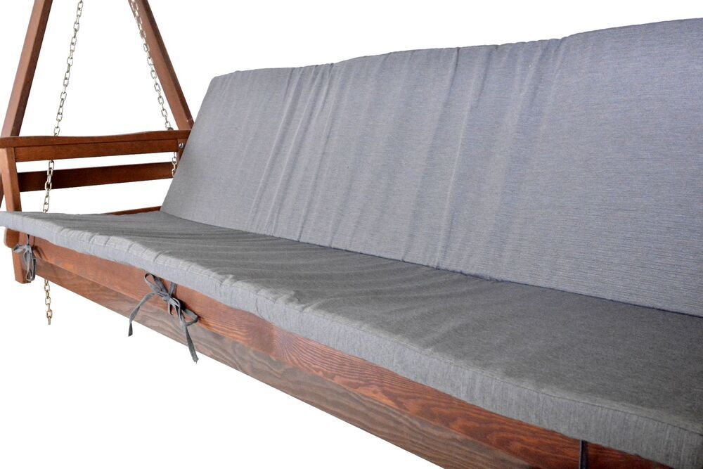 ADELAIDA lesena vrtna gugalnica - taupe