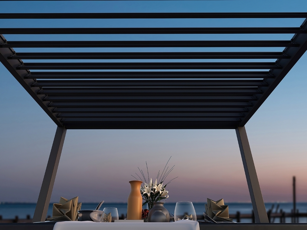 Bioklimatická pergola INTRO NEO 4x3 m Rojaplast (foto 58)