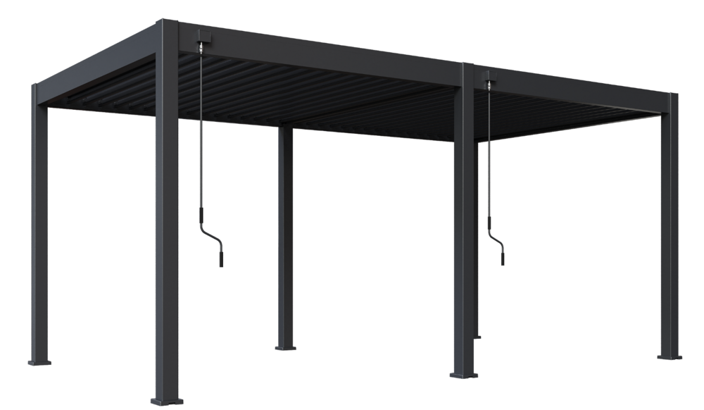 Bioklimatická pergola INTRO NEO 4x3 m Rojaplast (foto 44)