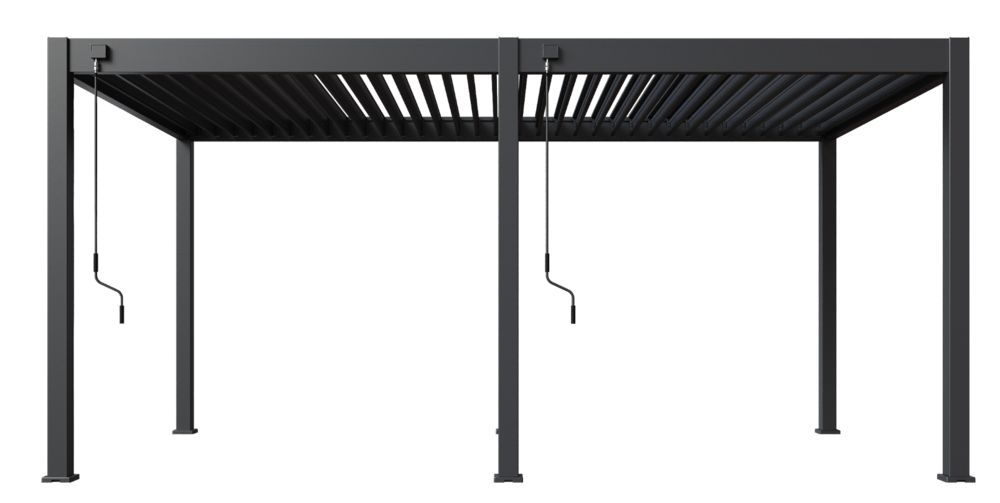 Bioklimatická pergola INTRO NEO 4x3 m Rojaplast (foto 46)