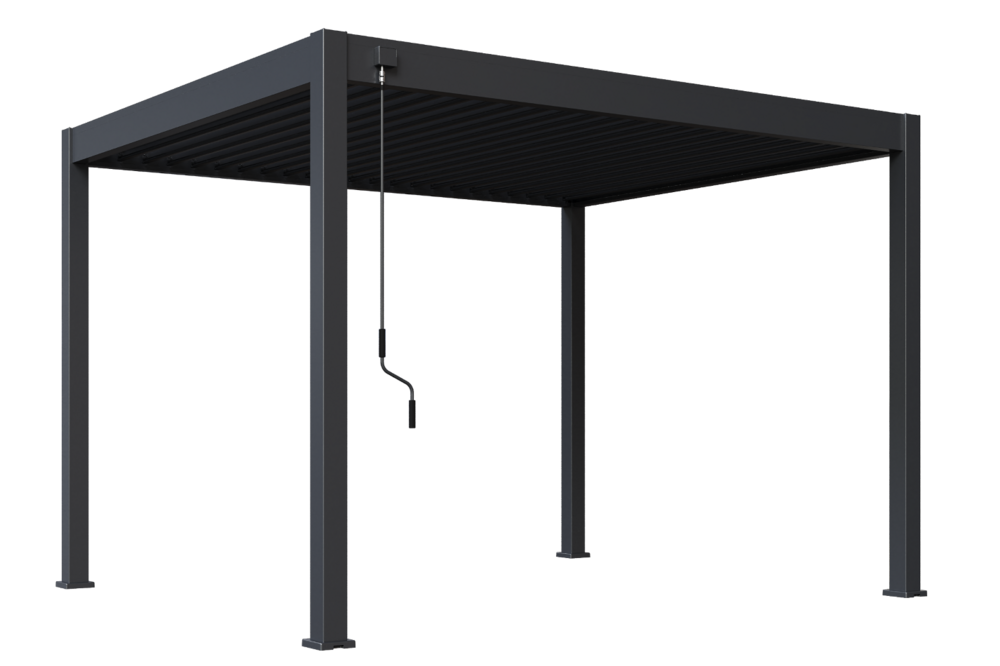 Bioklimatická pergola INTRO NEO 4x3 m Rojaplast (foto 81)